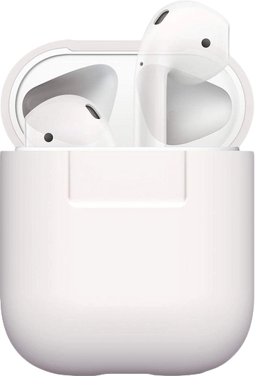 Чехол Elago Silicone Case White для Airpods